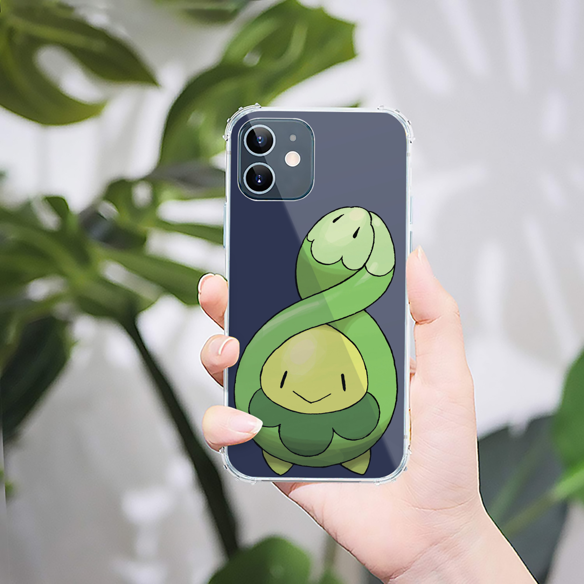（画像用） ポケットモンスター Pokémon 【iPhone 12シリーズ対応】透明スマホケース（クリアソフトケース）